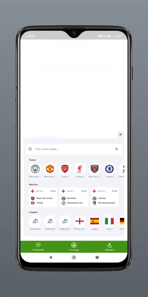 Soccer Live Score應用截圖