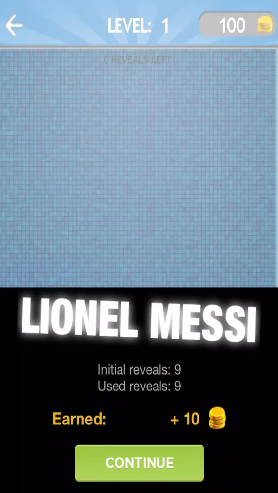 Capturas de tela do Pic-Quiz Football: Guess the Pics and Photos of Players in this Soccer Puzzle