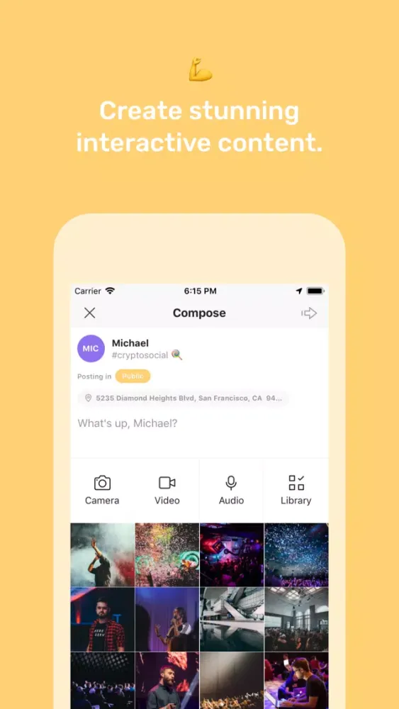 BLABBER — Social platform স্ক্রিনশট