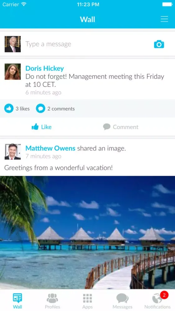Captures d'écran de Inhouse - Connect & Collaborate