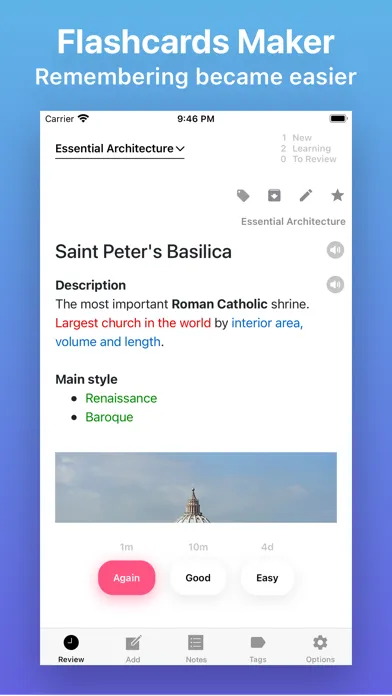 Capturas de tela do Flash Cards - Flashcards Maker