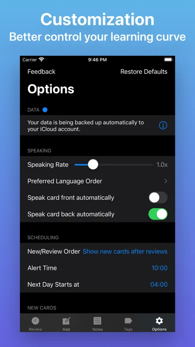 Capturas de tela do Flash Cards - Flashcards Maker