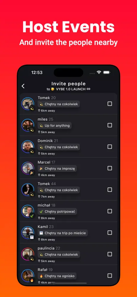 Capturas de pantalla de Vybe