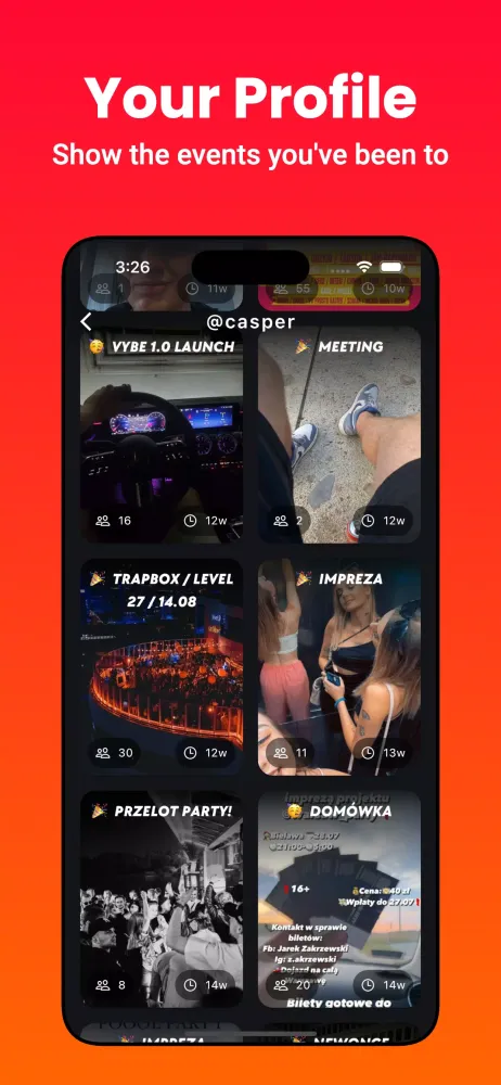 Capturas de pantalla de Vybe