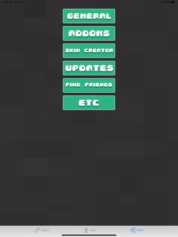 Addons for Minecraft - Social iPad  স্ক্রিনশট