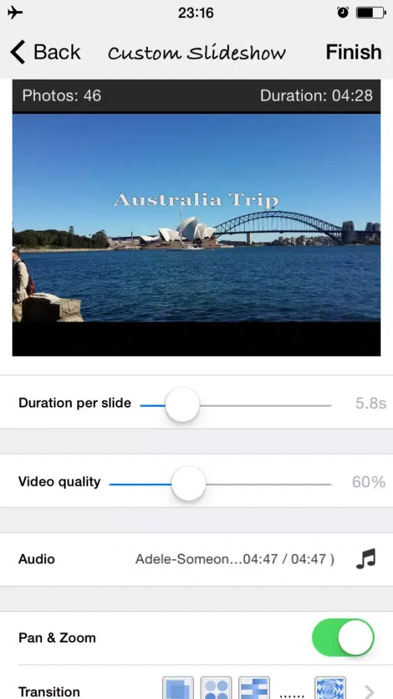 SlideshowCast Free – Make Photo Video Music Slideshow & Cast on TV through Chromecast应用截图