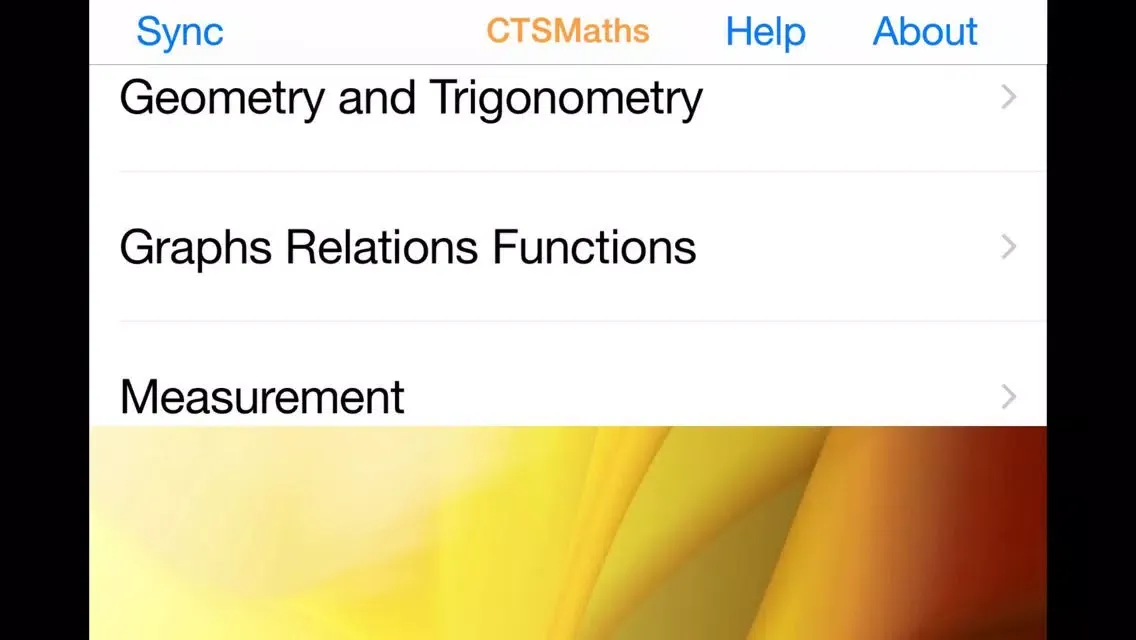 Tangkapan layar CTS Maths