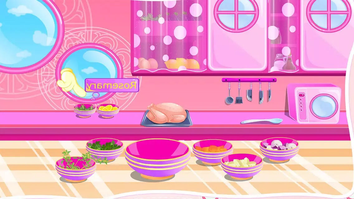 Zrzuty ekranu sofia cooking chicken Maker Cooking Games for girl