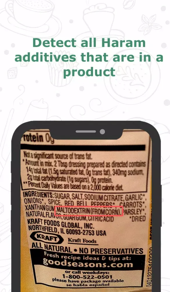 TagHalal food Scan Ingredients Screenshots
