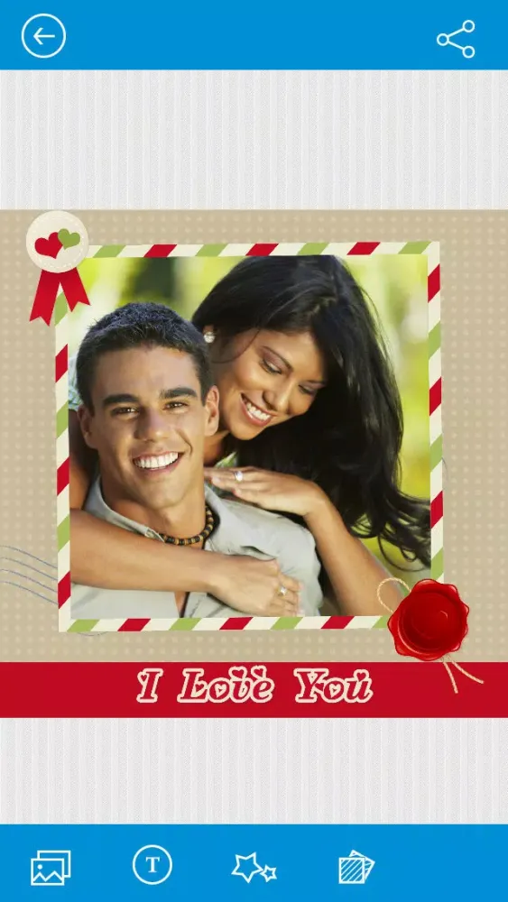 ภาพหน้าจอของ PicCard - Photo Card Maker