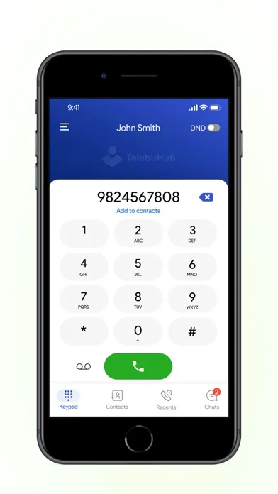 Tangkapan layar TelebuHub