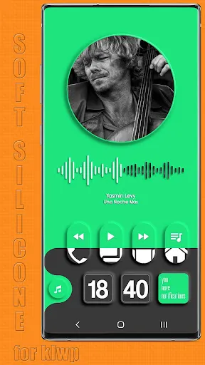 ภาพหน้าจอของ SOFT SILICONE for klwp