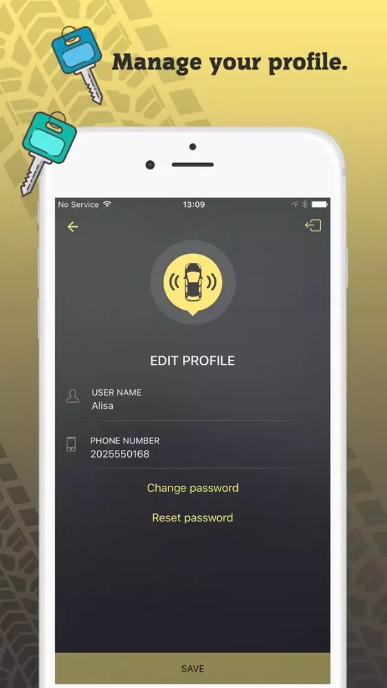 تصاویر CarAlarm Pro