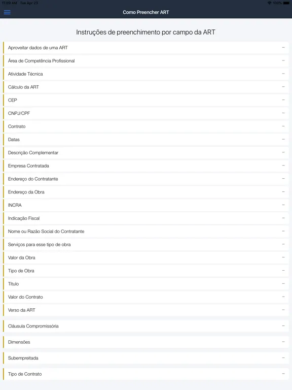 صور Engenharia Ambiental APP iPad 