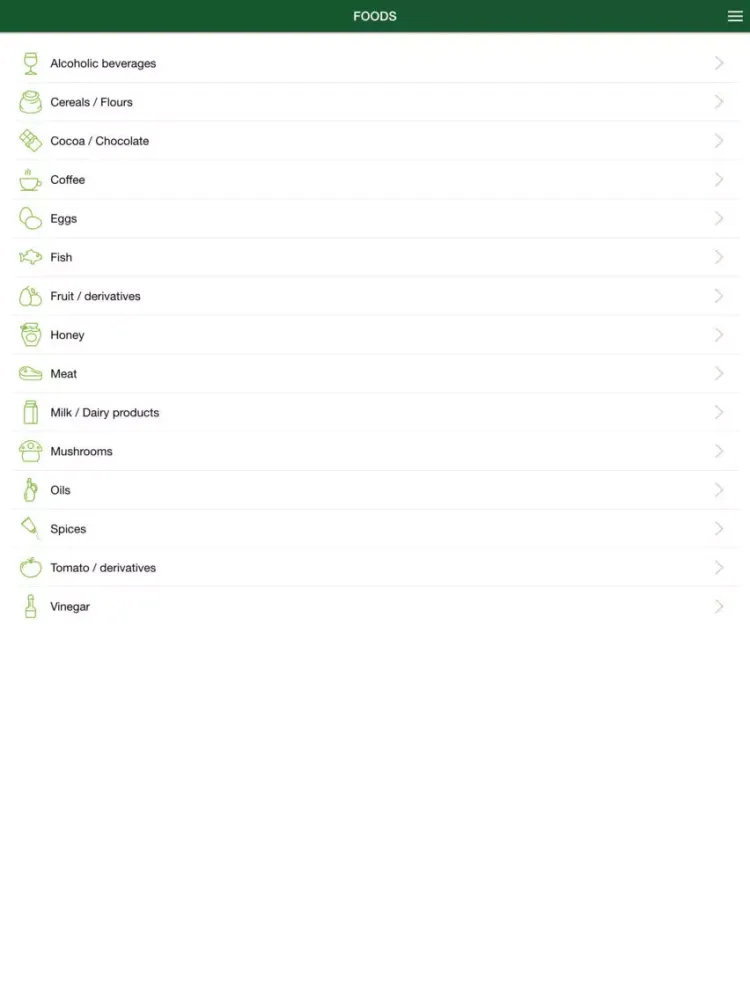 Food Integrity iPad  स्क्रीनशॉट