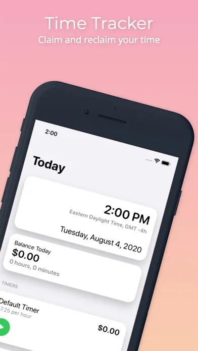 Zrzuty ekranu Time Tracker: Manage your time