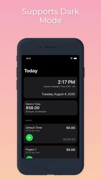 Zrzuty ekranu Time Tracker: Manage your time