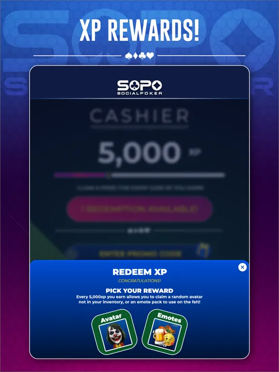 Captures d'écran de SoPo - Social Poker iPad 