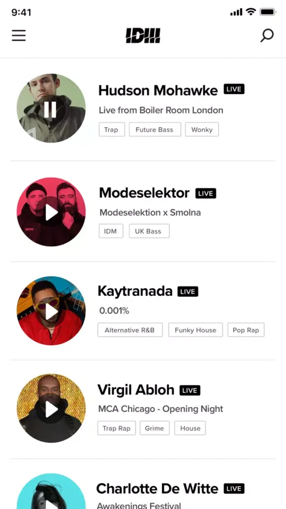 ภาพหน้าจอของ id3.fm