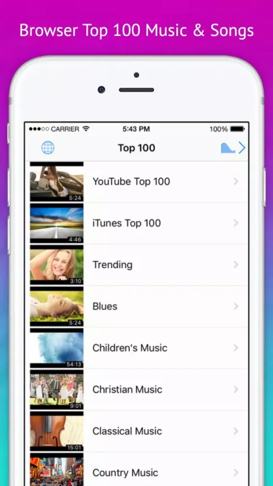 Screenshot di Play Video - Music Tube Player