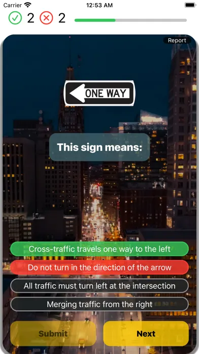Maryland DMV Test 2024 Screenshots