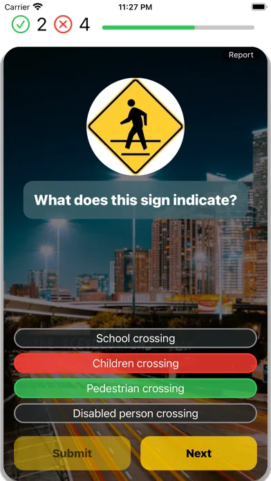 Capturas de tela do Texas DMV Test 2024