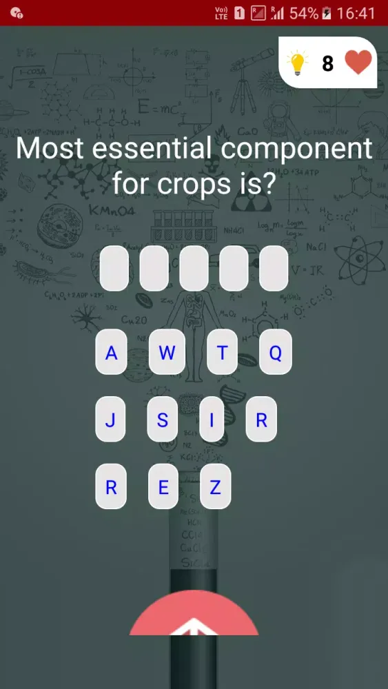 Capturas de tela do Soil Science Quiz