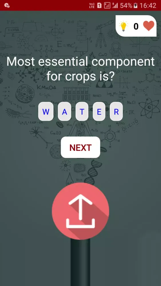Capturas de tela do Soil Science Quiz