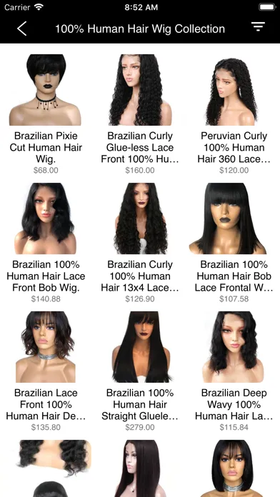 ภาพหน้าจอของ Solique Hair