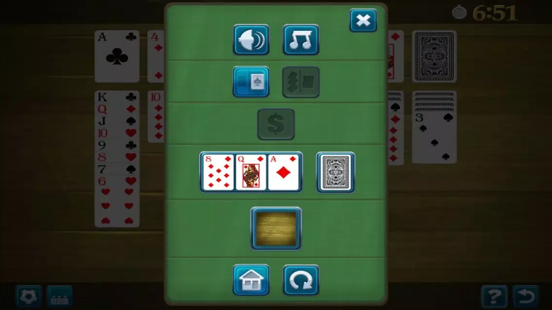 Screenshot di كلوندايك سوليتير