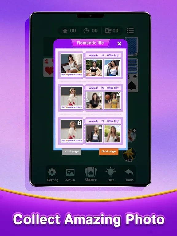Tangkapan layar Beauty Solitaire - Card Games iPad 