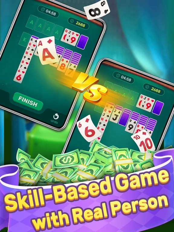 Captures d'écran de Solitaire Master: Win Cash iPad 
