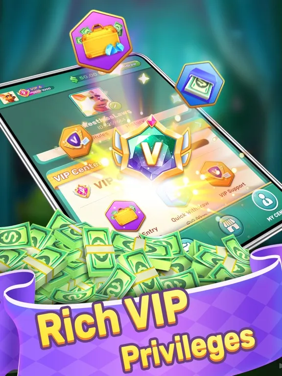 Captures d'écran de Solitaire Master: Win Cash iPad 