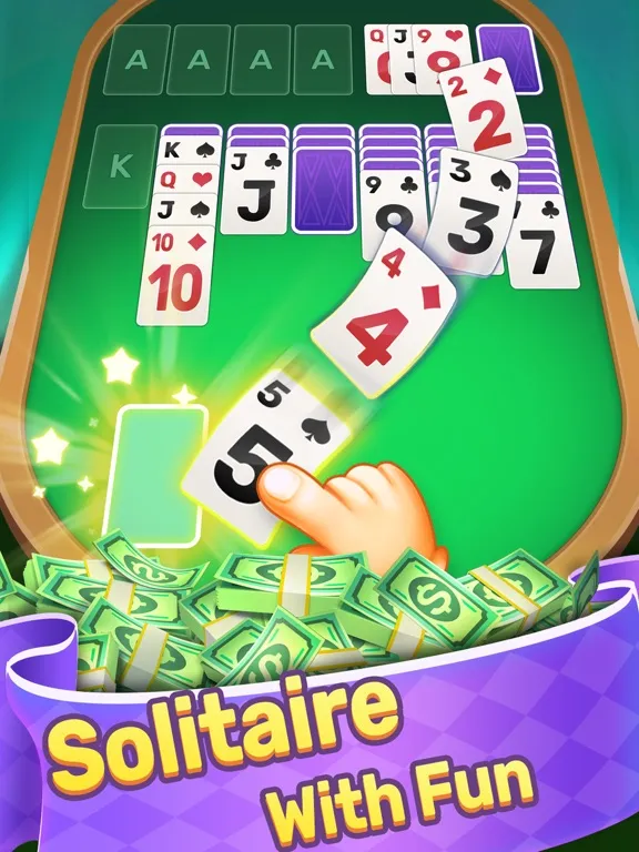 Captures d'écran de Solitaire Master: Win Cash iPad 
