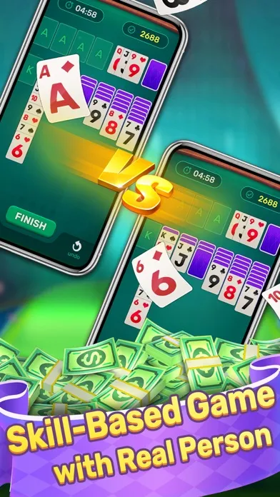 Captures d'écran de Solitaire Master: Win Cash