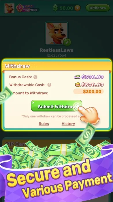 Captures d'écran de Solitaire Master: Win Cash