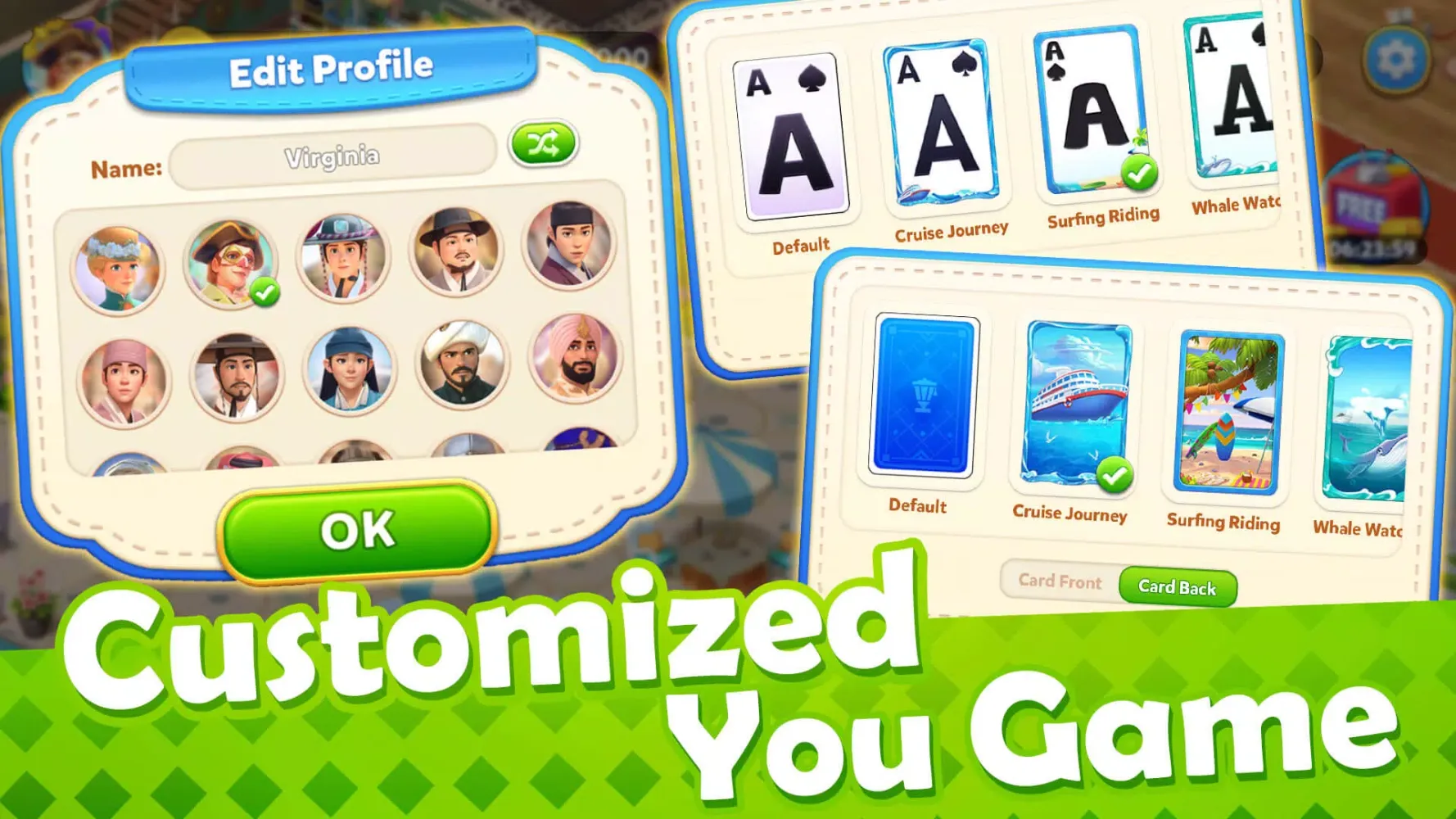 Solitaire Tripeaks Decor应用截图