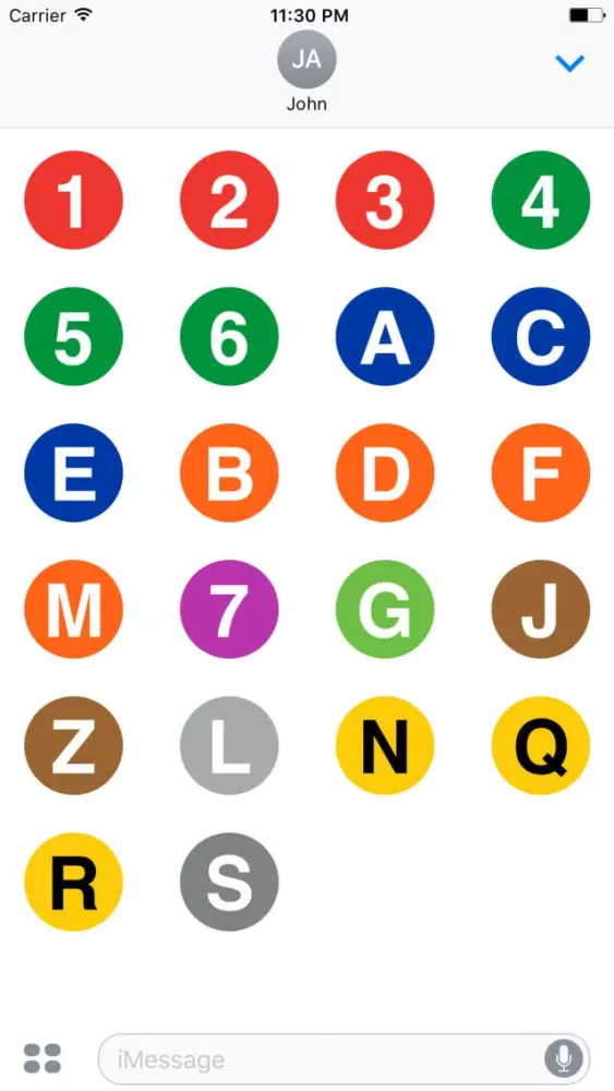 Subway Stickers - New York City スクリーンショット