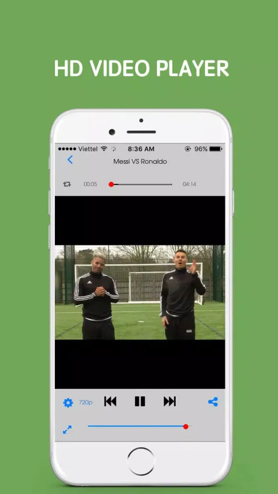 Tangkapan skrin iSport video player for Youtube - watch sport videos news everyday