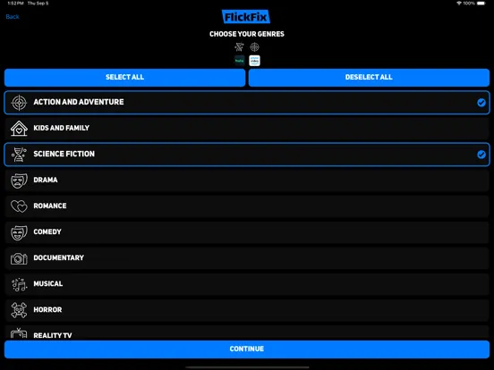 Captures d'écran de FlickFix - Swipe Match Stream iPad 