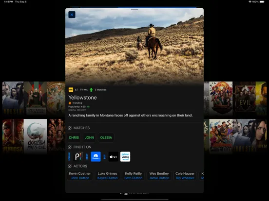 Captures d'écran de FlickFix - Swipe Match Stream iPad 