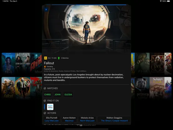 Captures d'écran de FlickFix - Swipe Match Stream iPad 