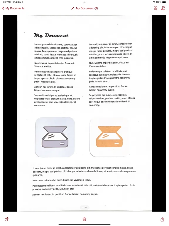 DocFlip iPad  Screenshots