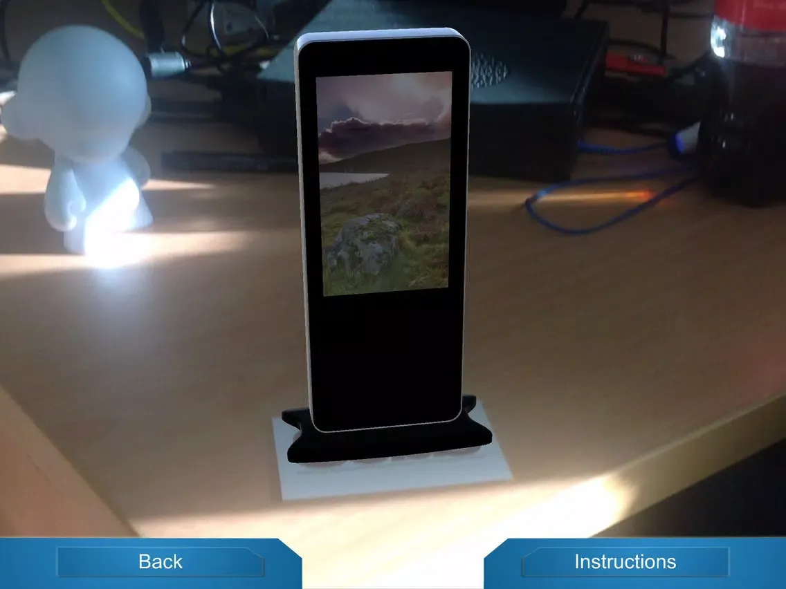 Tangkapan layar SOLUS Product Info iPad 