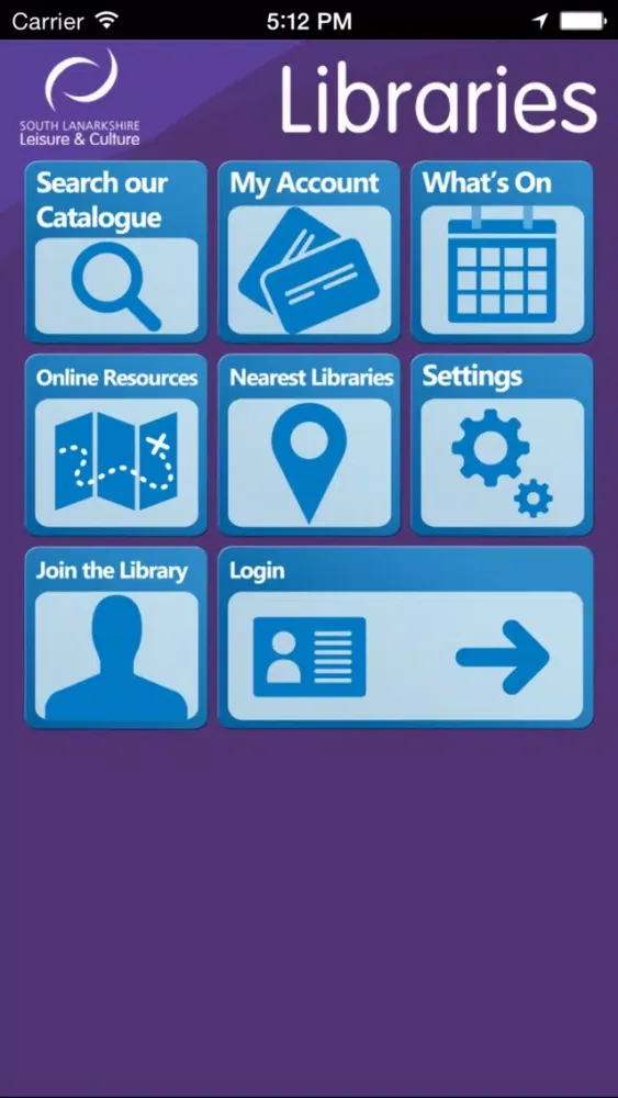 South Lanarkshire Libraries Screenshots