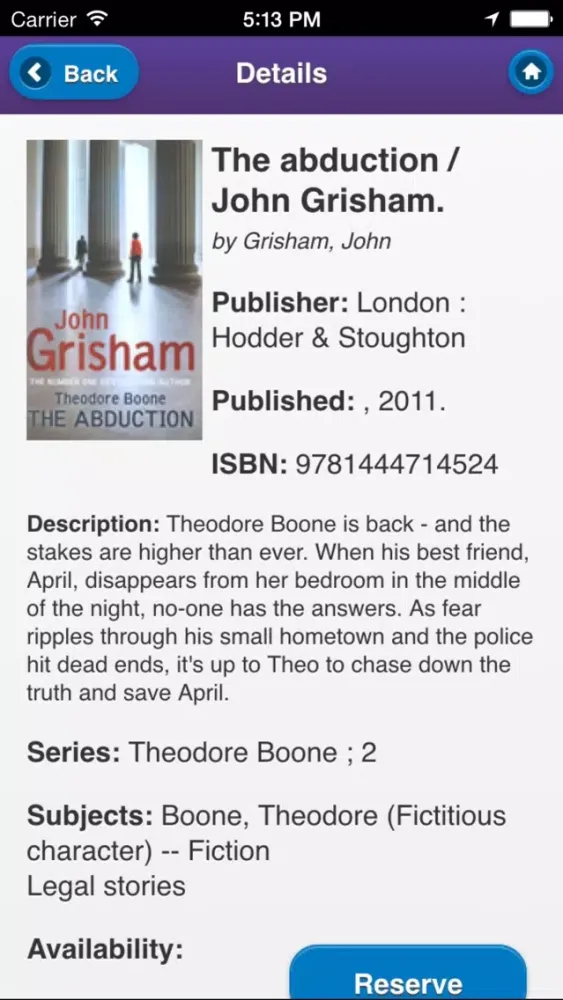 South Lanarkshire Libraries Screenshots