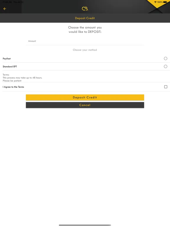 Capturas de pantalla de QuickBuck iPad 
