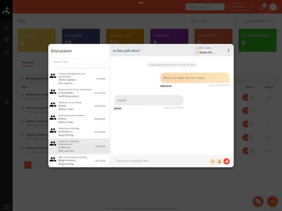 Discus Enterprise 3 iPad  Screenshots