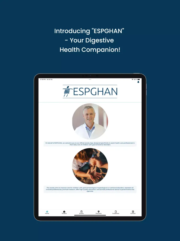 Zrzuty ekranu ESPGHAN