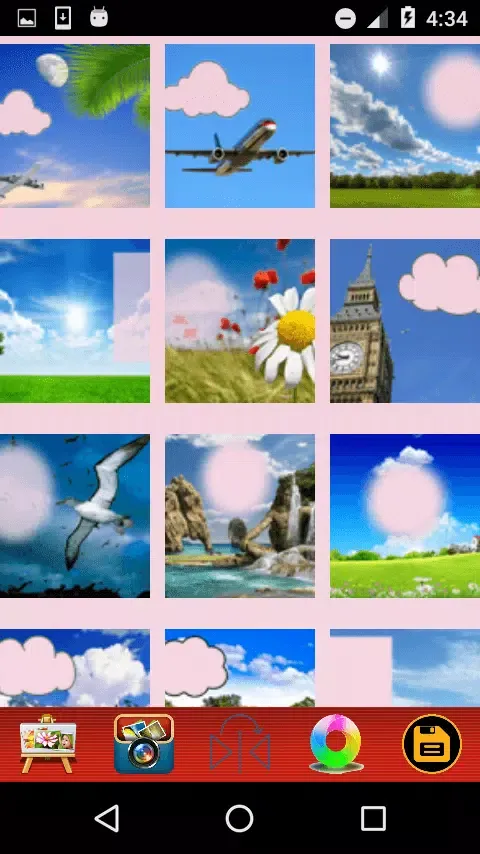 Blue Sky Photo Frames 스크린샷